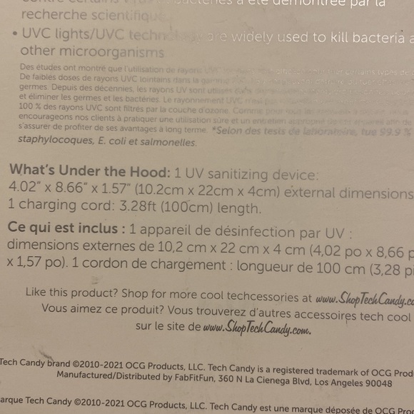 Tech candy uv phone sanitizer - Picture 7 of 8